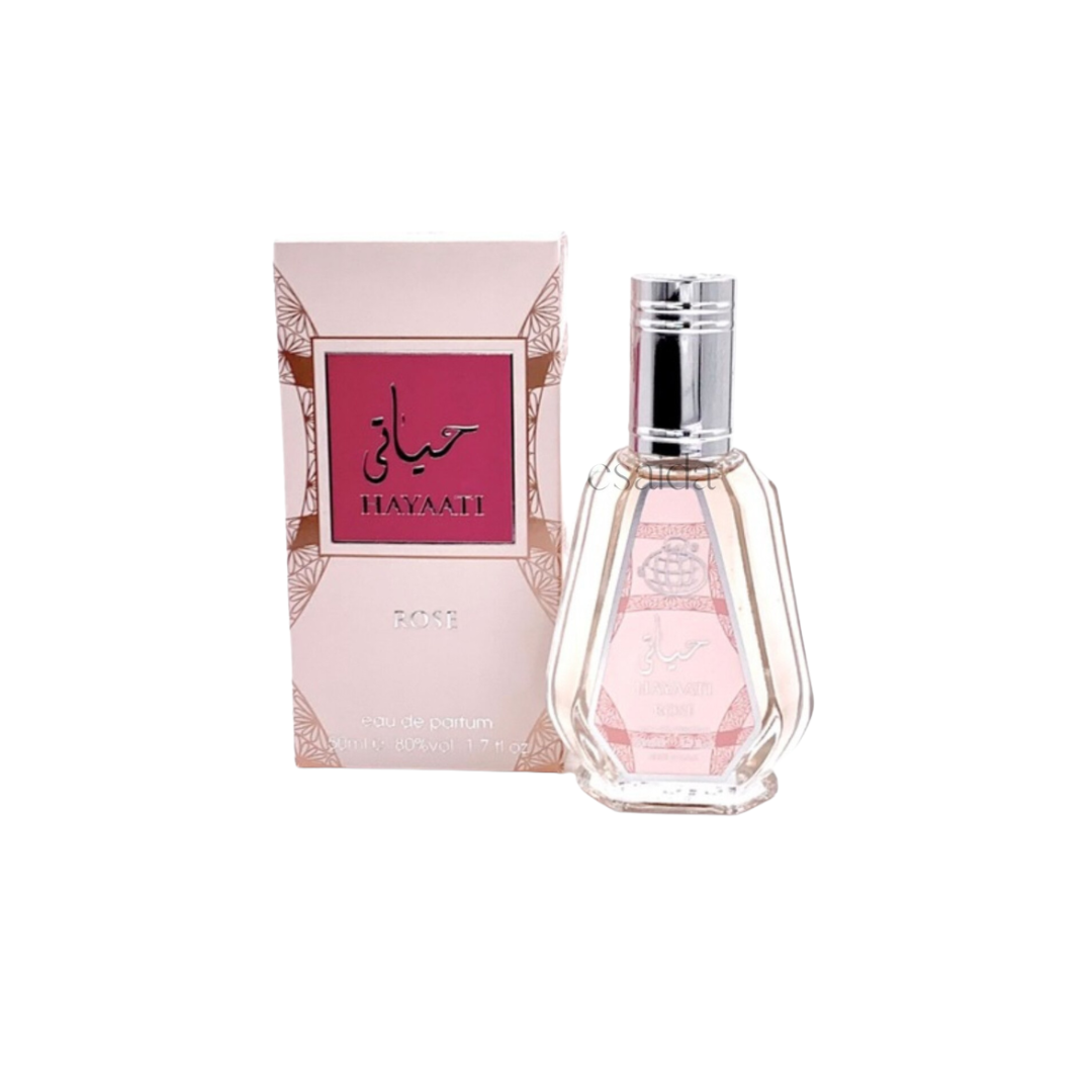 FRAGRANCE WORLD HAYAATI ROSE 50ML EDP (M)