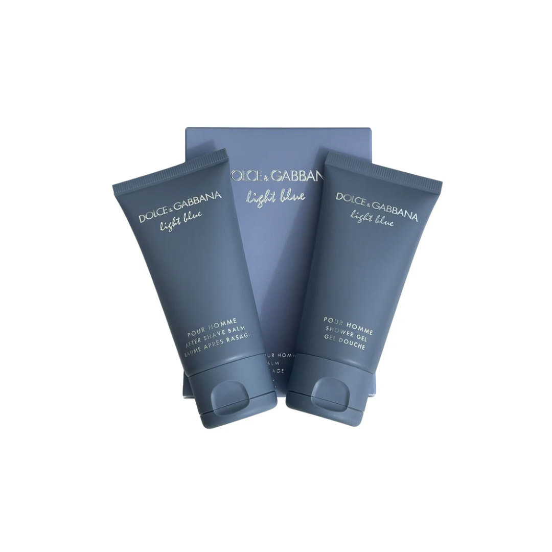 DOLCE & GABBANA LIGHT BLUE AFTER SHAVE 50ML+GEL DE DUCHA 50ML (H) SET