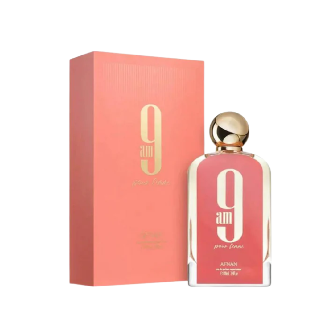 AFNAN 9 AM POUR FEMME 100ML EDP (M)
