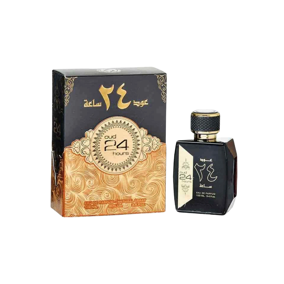 AL ZAAFARAN OUD 24 HOURS 100ML EDP (H)