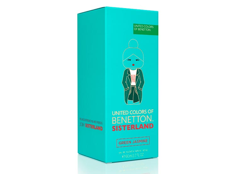 BENETTON SISTERLAND GREEN JASMINE 80ML EDT (M)