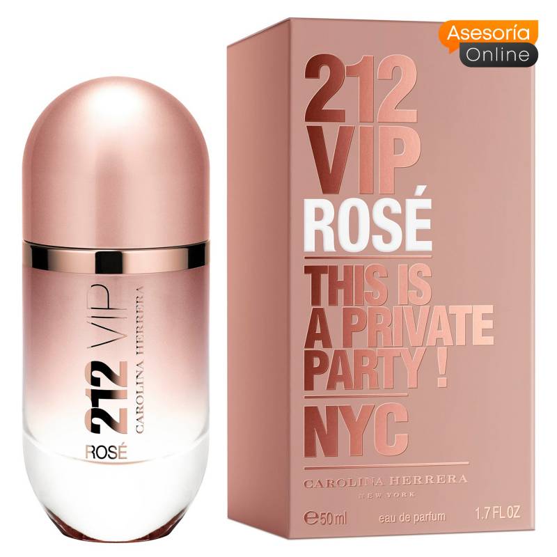 CAROLINA HERRERA 212 VIP ROSE 50ML EDP (M)
