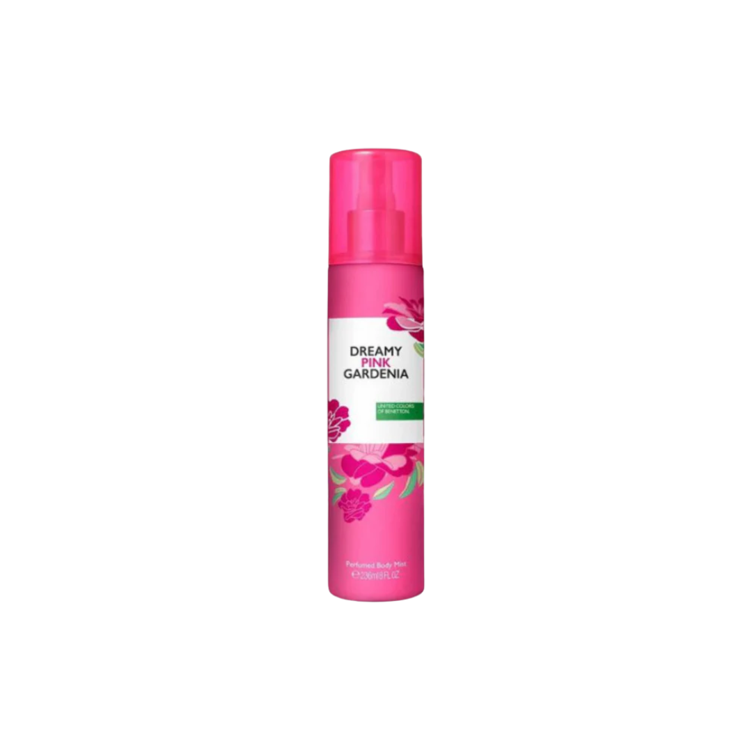 BENETTON DREAMY PINK GARDENIA 236ML (M) BODY MIST