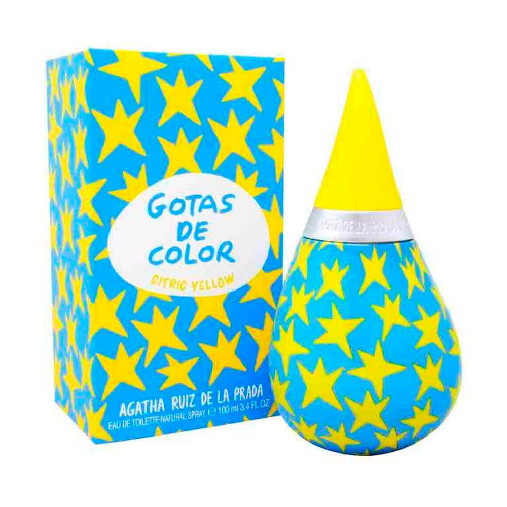AGATHA RUIZ DE LA PRADA GOTAS DE COLOR CITRIC YELLOW 100ML EDT (M)