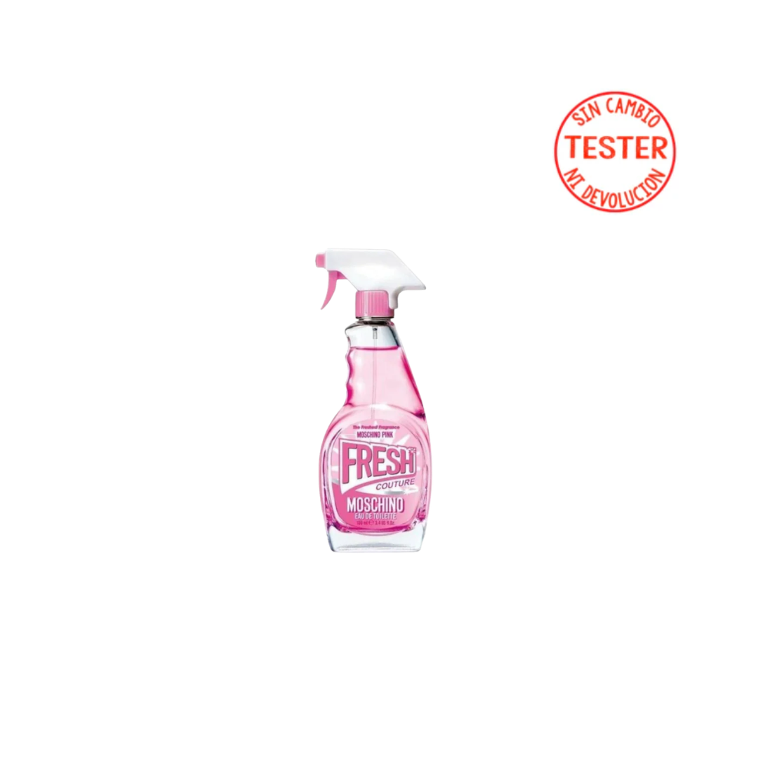 MOSCHINO FRESH PINK 100ML EDT (M) TESTER