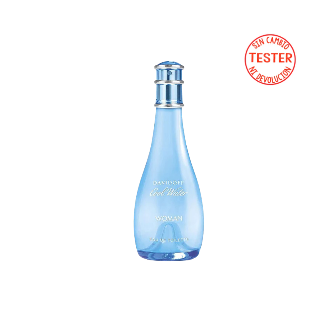 DAVIDOFF COOL WATER MUJER 100ML (M) TESTER