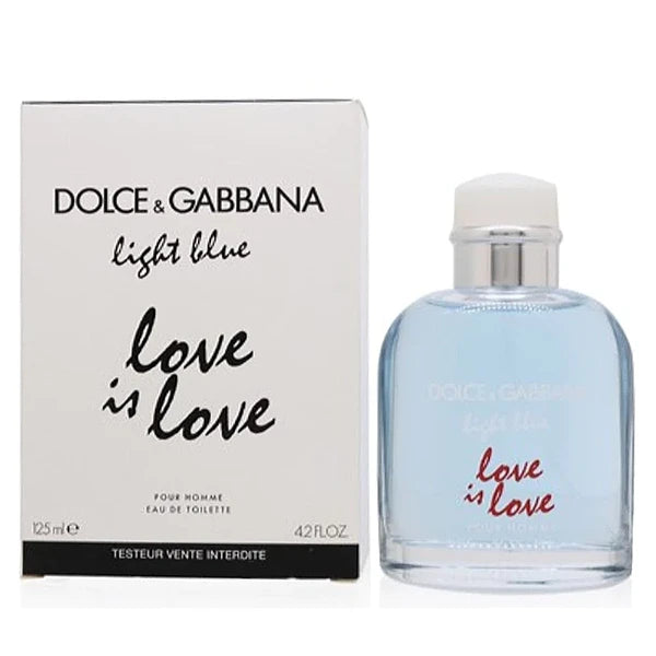 DOLCE & GABBANA LIGHT BLUE LOVE IS LOVE 125ML EDT (H) TESTER