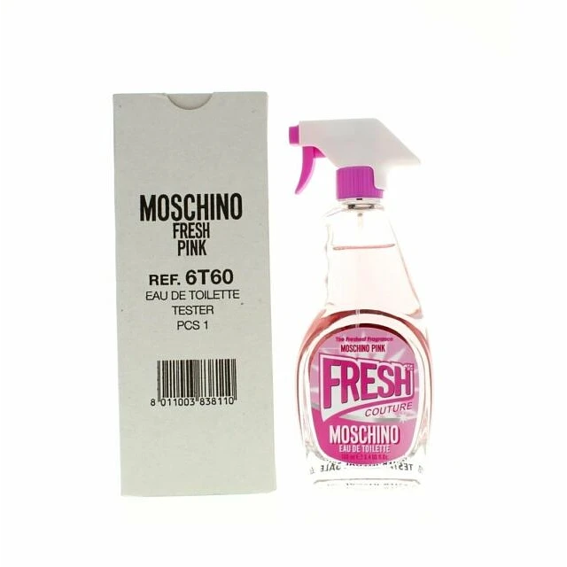 MOSCHINO FRESH PINK 100ML EDT (M) TESTER