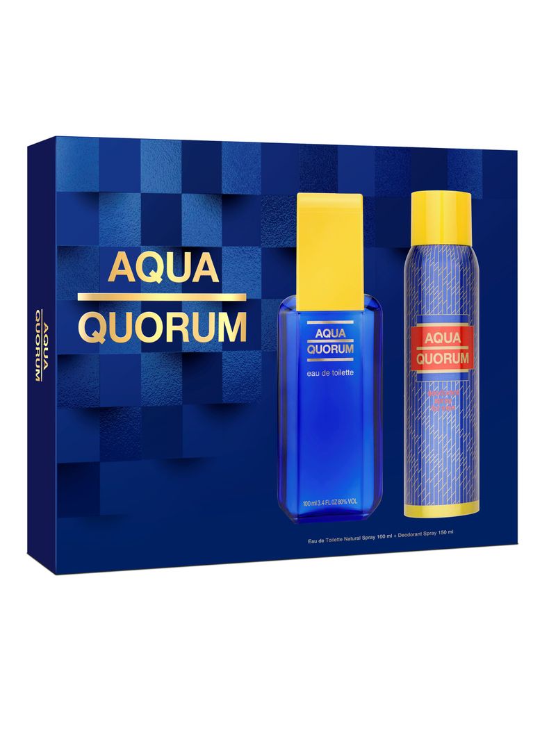 PUIG AQUA QUORUM SET 100ML+150ML DEO (H) SET