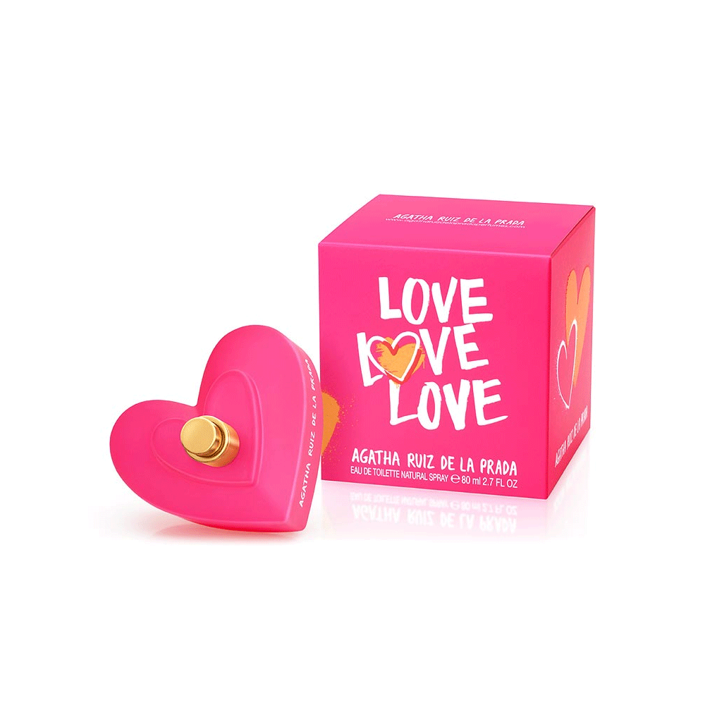 AGATHA RUIZ DE LA PRADA LOVE LOVE 80ML EDT (M)