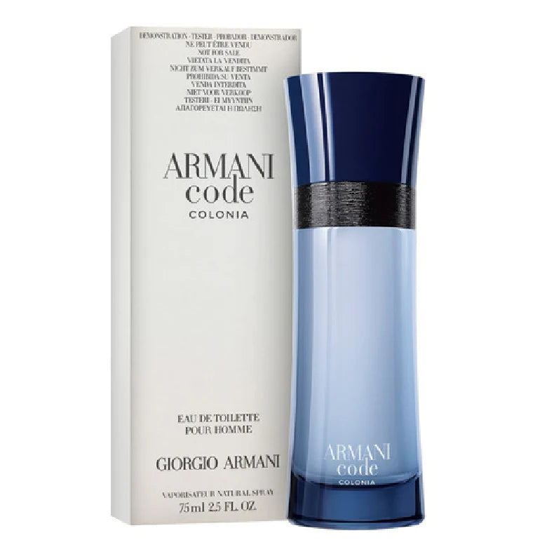 GIORGIO ARMANI ARMANI CODE COLONIA EDT 75ML (H) TESTER
