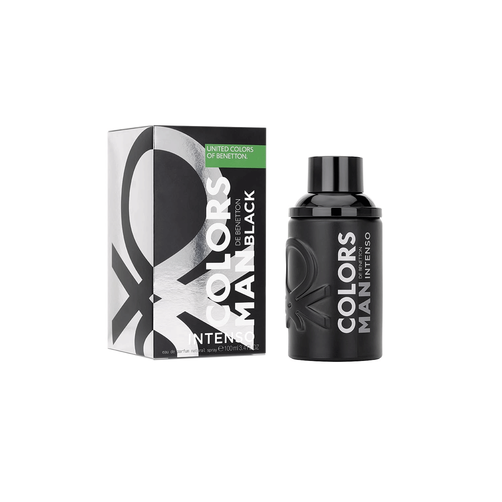 BENETTON COLORS BLACK MAN INTENSE 100ML EDP (H)