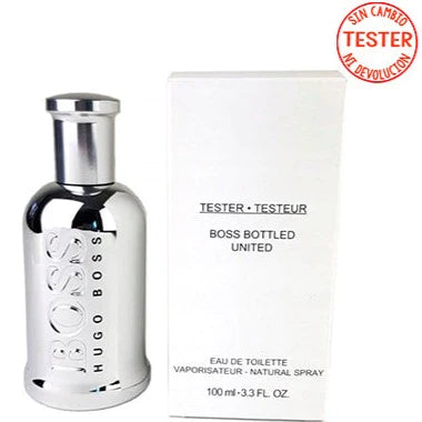 HUGO BOSS BOTTLED UNITED 100ML EDP (H) TESTER