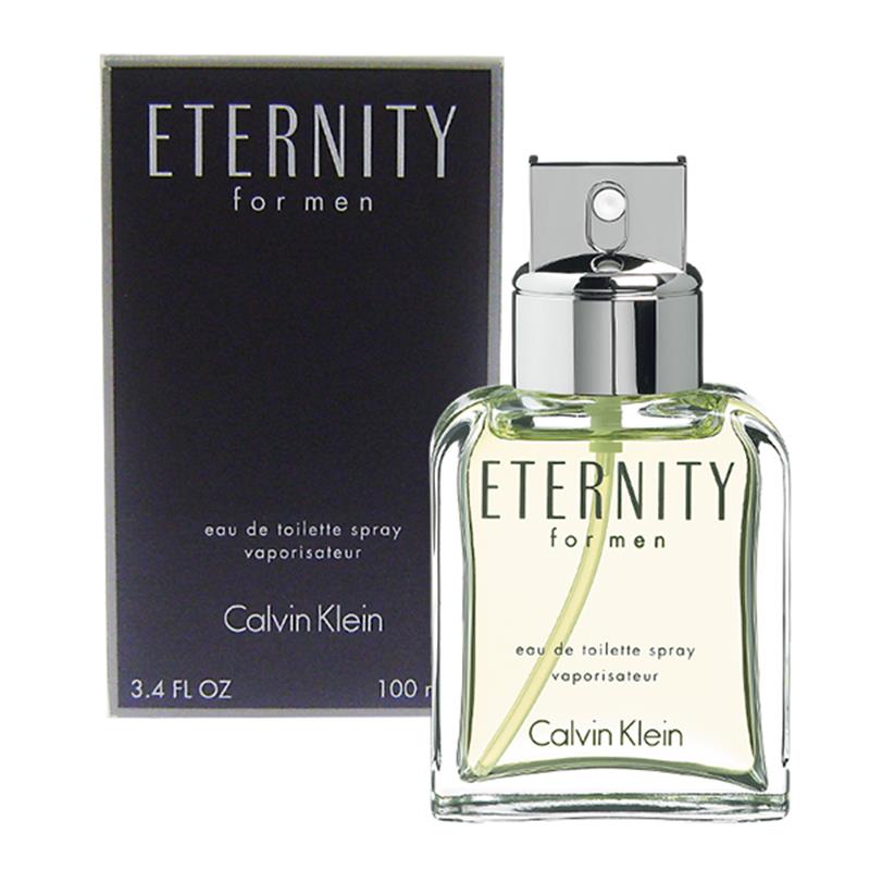 CALVIN KLEIN ETERNITY FOR MEN 100ML EDT (H)