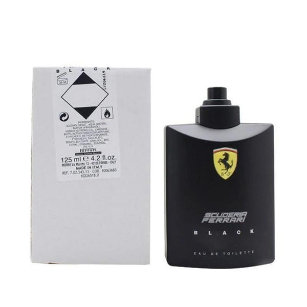 FERRARI BLACK SCUDERIA 125Ml EDT (H) TESTER