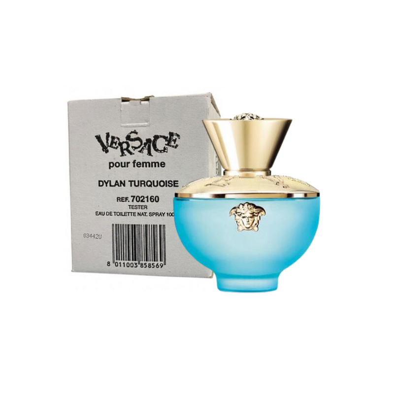 VERSACE DYLAN BLUE TURQUOISE 100ML EDT (M) TESTER