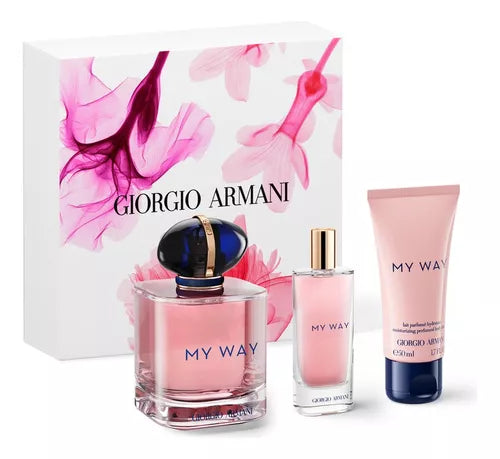 GIORGIO ARMANI SET MY WAY 90ML+15ML+BL 50ML (M) SET