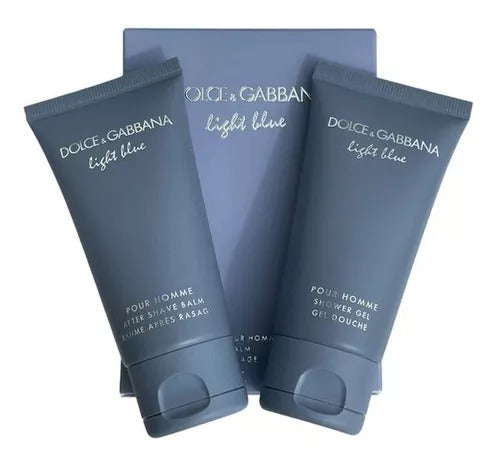 DOLCE & GABBANA LIGHT BLUE AFTER SHAVE 50ML+GEL DE DUCHA 50ML (H) SET