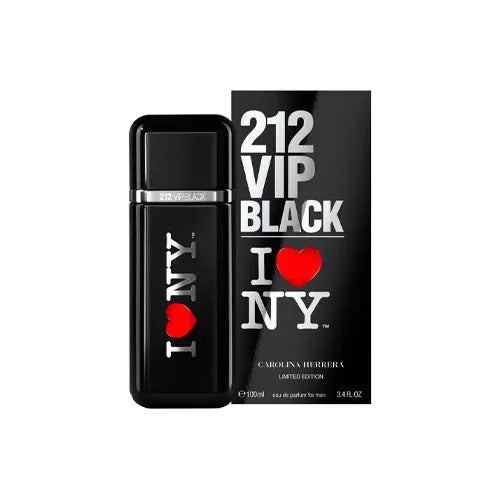 CAROLINA HERRERA 212 VIP BLACK I LOVE NY 100ML EDP (H)