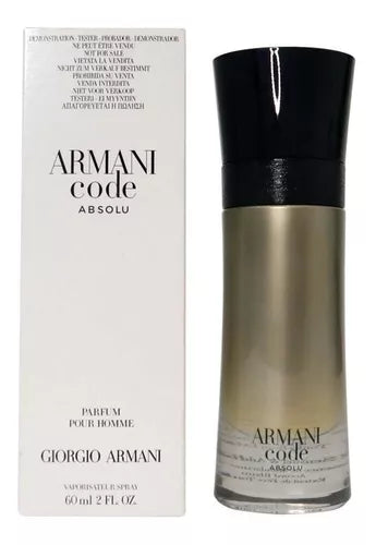 GIORGIO ARMANI CODE ABSOLU 60ML PARFUM (H) TESTER
