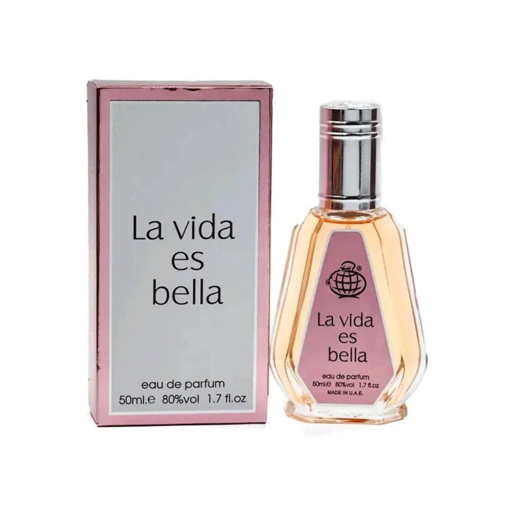 FRAGRANCE WORLD LA VIDA ES BELLA 50ML EDP (M)
