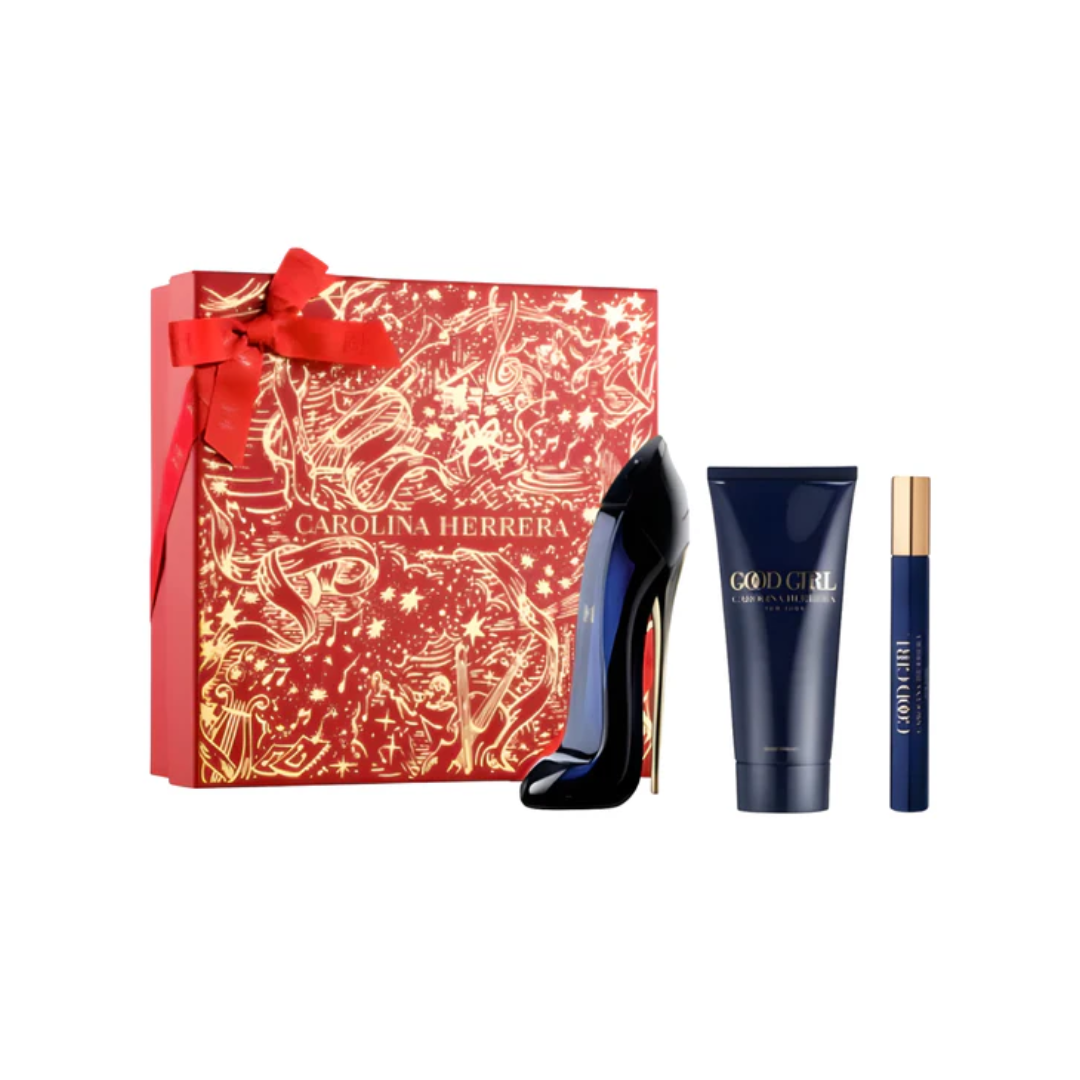 CAROLINA HERRERA GOOD GIRL EDP 80ML+10ML+BODY LOTION 100ML ESTUCHE