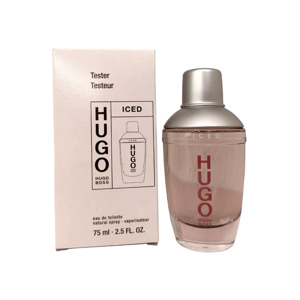 HUGO BOSS ICED 75ML EDT (H) TESTER