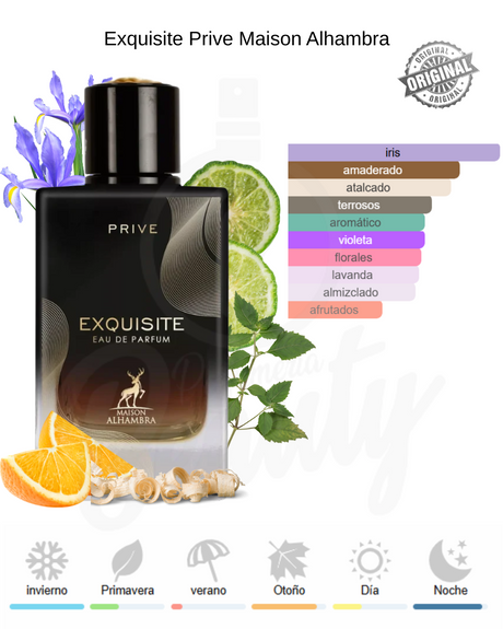 MAISON ALHAMBRA PRIVE EXQUISITE 100ML EDP (M)