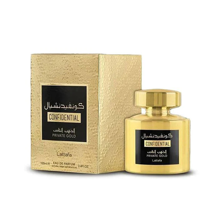 LATTAFA CONFIDENTIAL PRIVATE GOLD 100ML EDP (U)