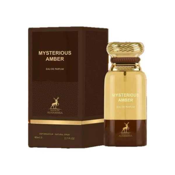 MAISON ALHAMBRA MYSTERIOUS AMBER 80ML EDP (U)