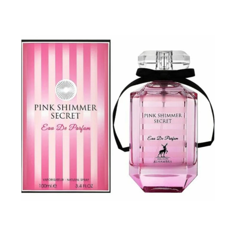 MAISON ALHAMBRA PINK SHIMMER SECRET 100ML EDP (M)
