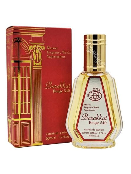 FRAGRANCE WORLD BARAKKAT ROUGE 540 EXTRAIT DE PARFUM 50ML UNISEX