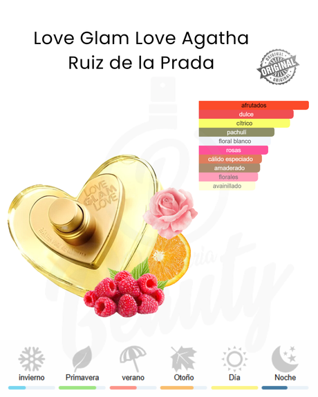 AGATHA RUIZ DE LA PRADA LOVE GLAM LOVE 80ML EDT (M) TESTER
