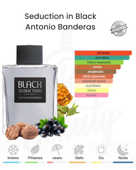 ANTONIO BANDERAS BLACK SEDUCTION 200ML EDT (H)