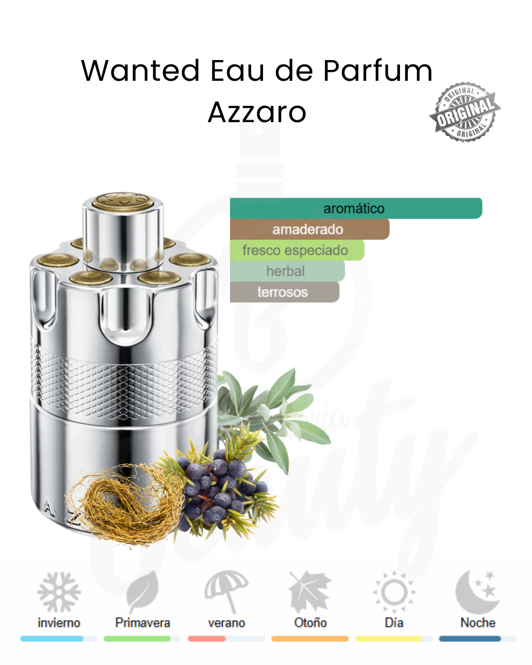 AZZARO WANTED 100ML EDP (H)