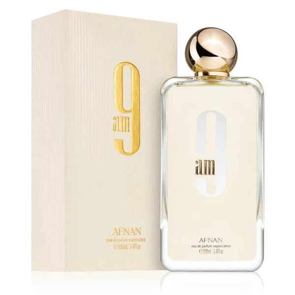AFNAN 9 AM WHITE 100ML EDP (M)