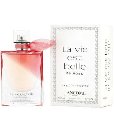 LANCOME LA VIE EST BELLE EN ROSE 50ML EDT (M) TESTER