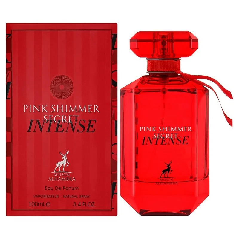 MAISON ALHAMBRA PINK SHIMMER INTENSE EDP 100ML MUJER