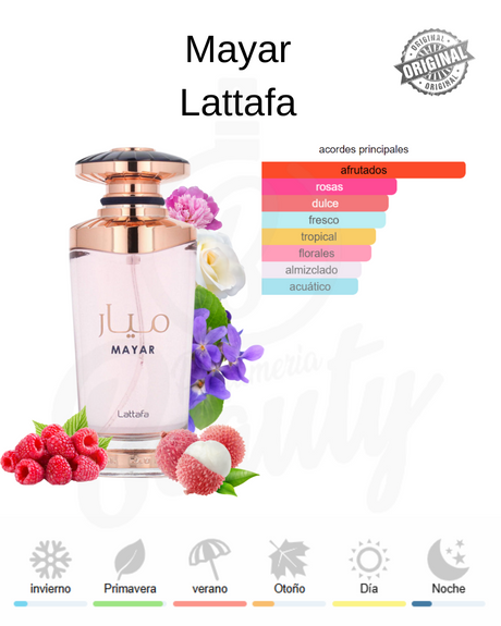 LATTAFA MAYAR EDP 100ML+DEO SPRAY 200ML MUJER