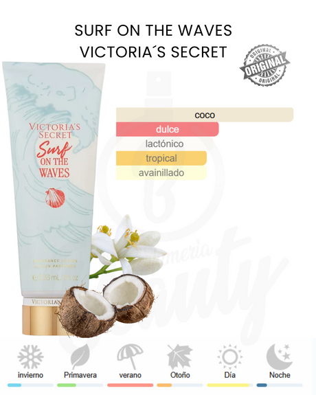 VICTORIA´S SECRET SURF ON THE WAVES CREMA 237ML (M)
