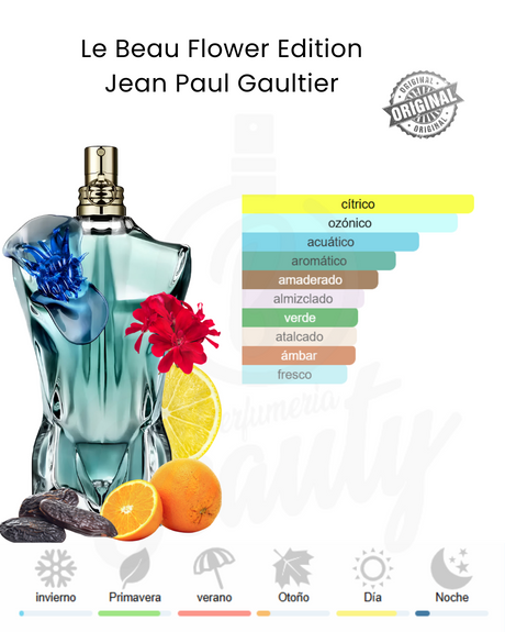 JEAN PAUL GAULTIER LE BEAU FLOWER EDITION EDP 125ML HOMBRE