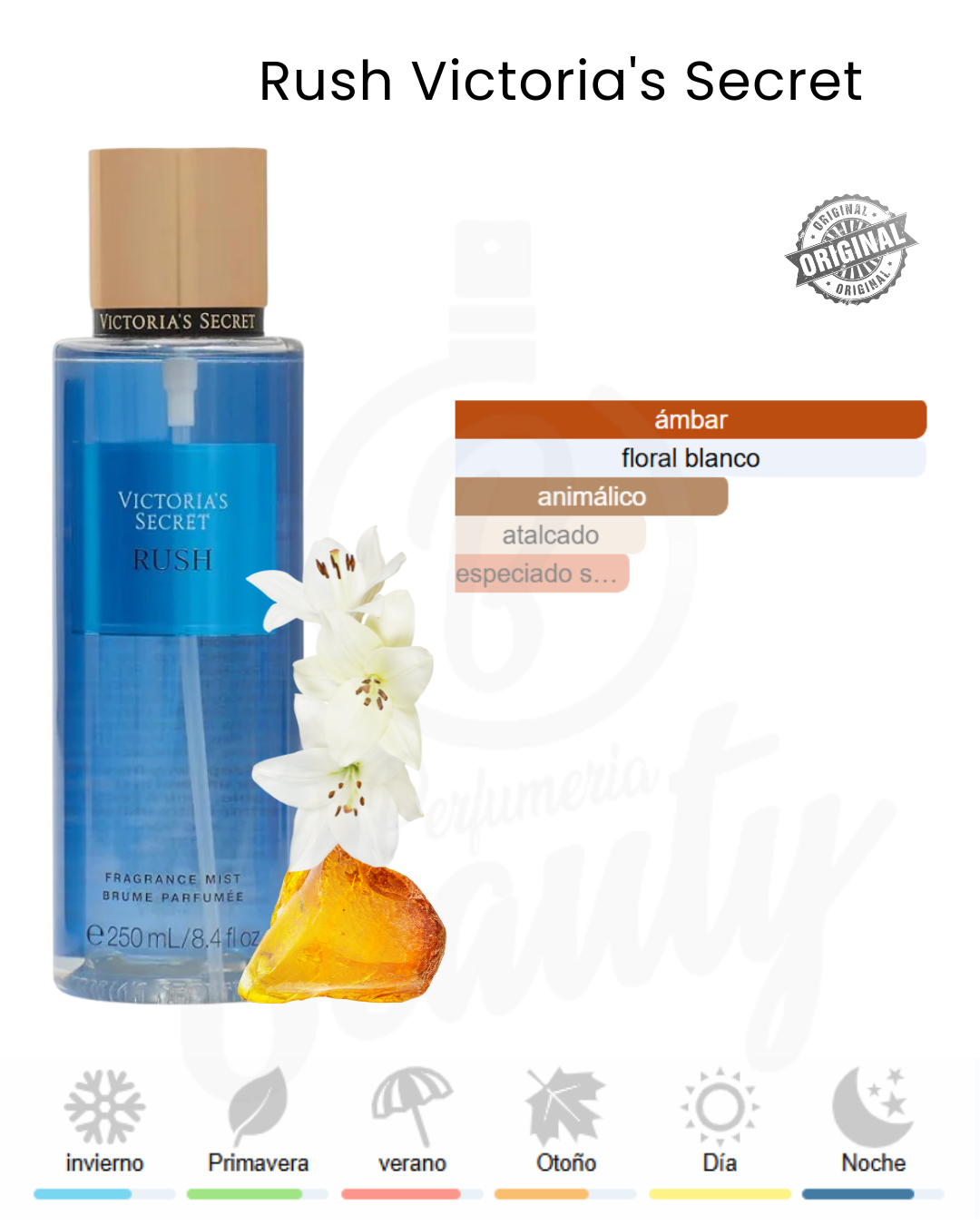 VICTORIA´S SECRET RUSH 250ML (M) BODY MIST