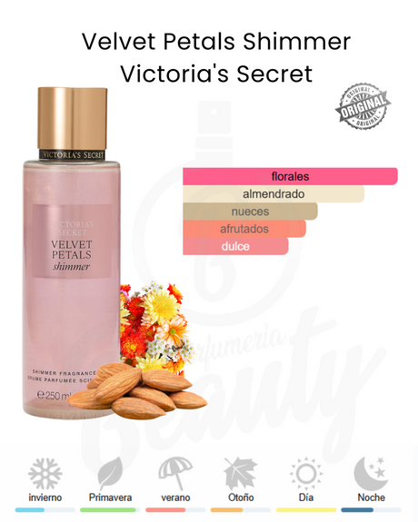 VICTORIA´S SECRET VELVET PETALS SHIMMER 250ML (M) BODY MIST