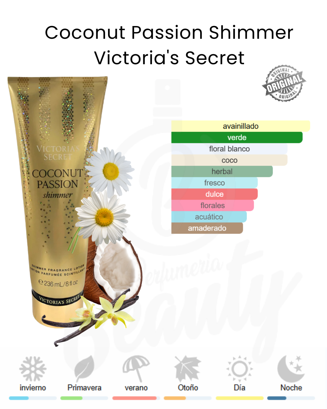 VICTORIA´S SECRET COCONUT PASSION SHIMMER CREMA 236ML (M)