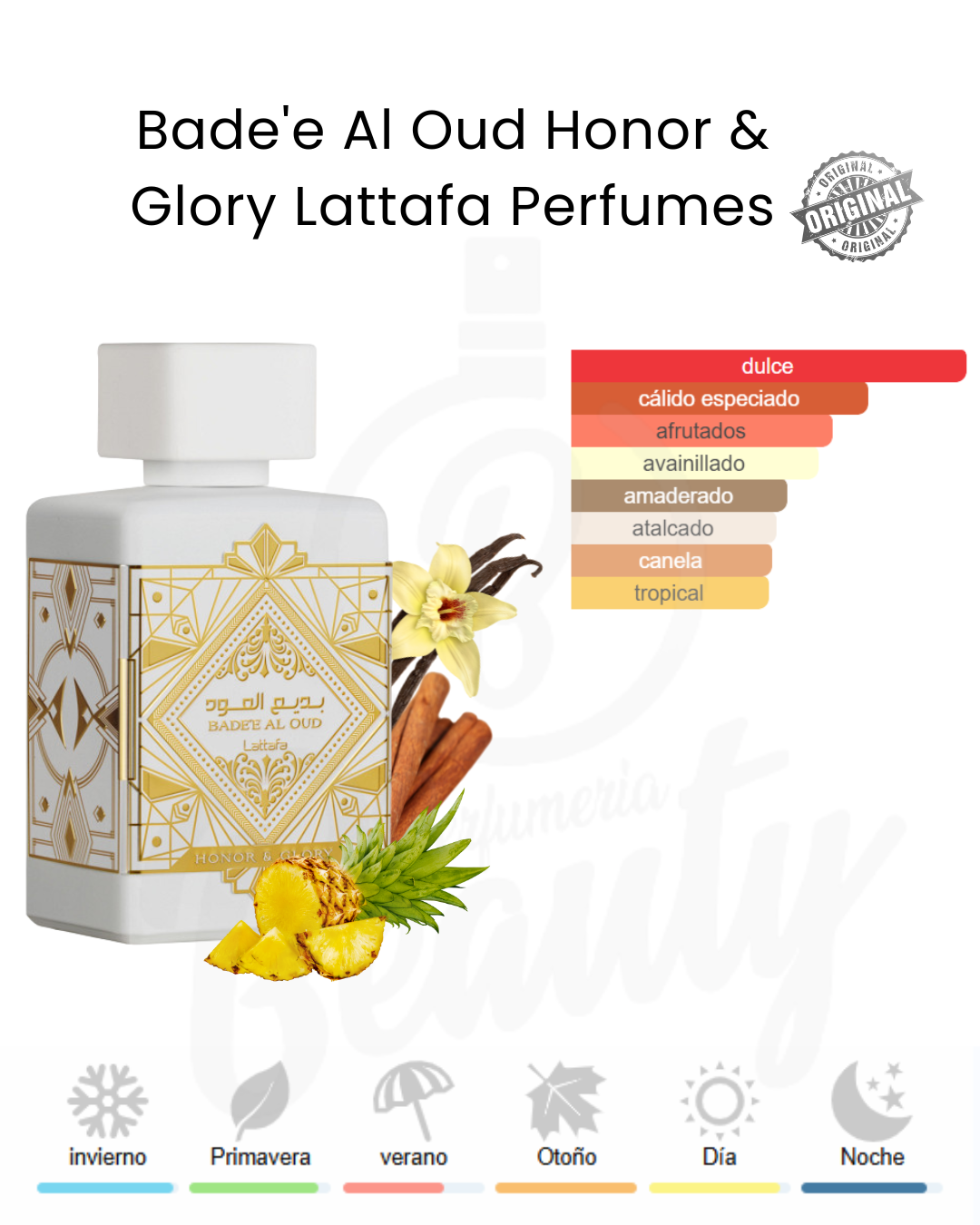 LATTAFA BADEE AL OUD HONOR AMP GLORY 100ML EDP (U)