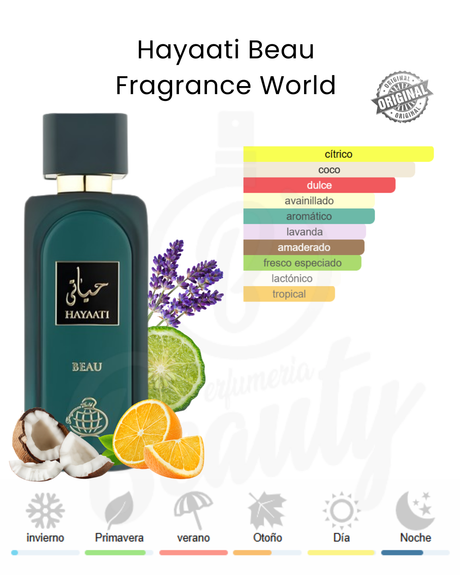 FRAGRANCE WORLD HAYAATI BEAU 100ML EDP (H)