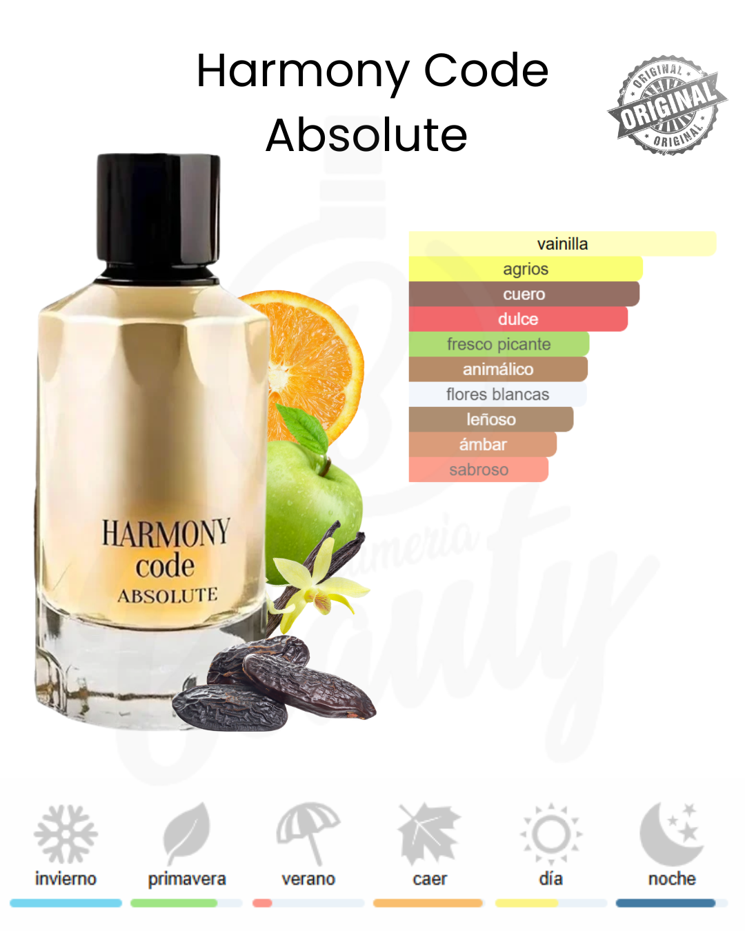 FRAGRANCE WORLD HARMONY CODE ABSOLUTE EDP 100ML HOMBRE