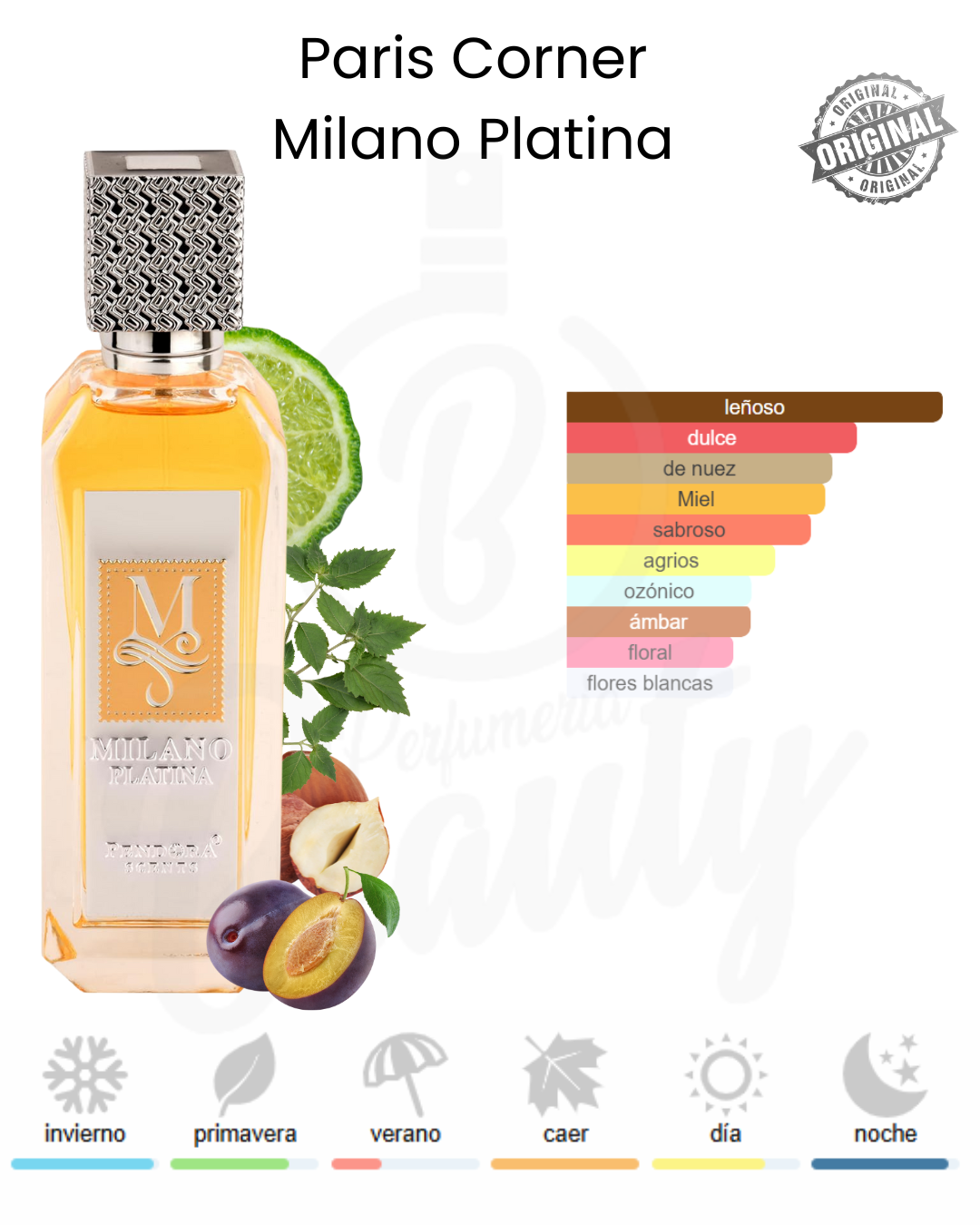 PARIS CORNER MILANO PLATINA EDP 100ML HO