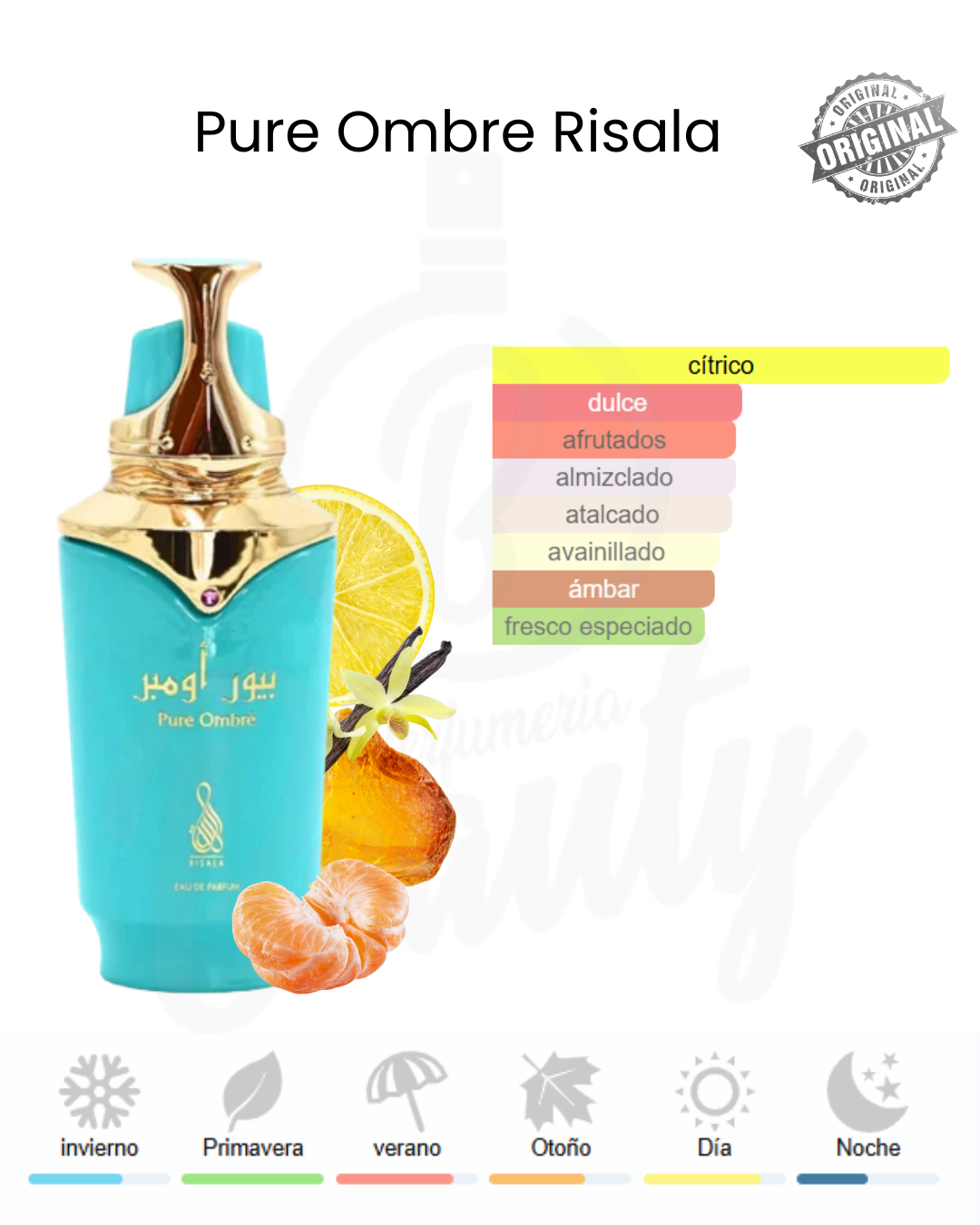 RISALA PURE OMBRE EDP 100ML UNISEX (ERBA PURA)