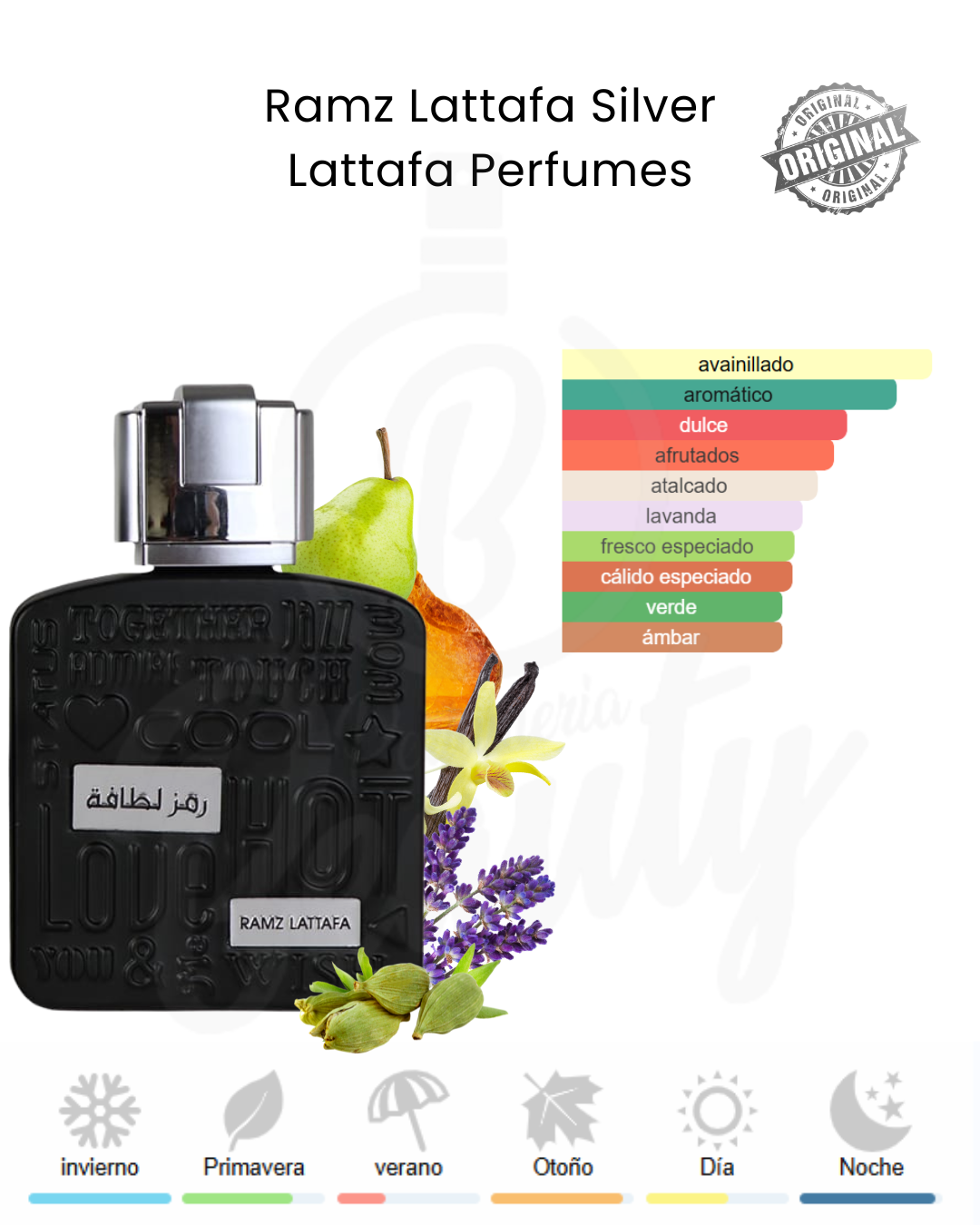 LATTAFA RAMZ SILVER EDP 100ML UNISEX